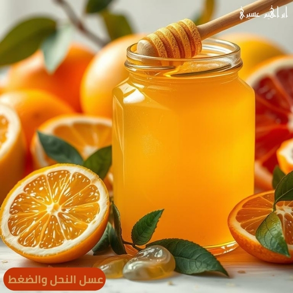 عسل النحل والضغط