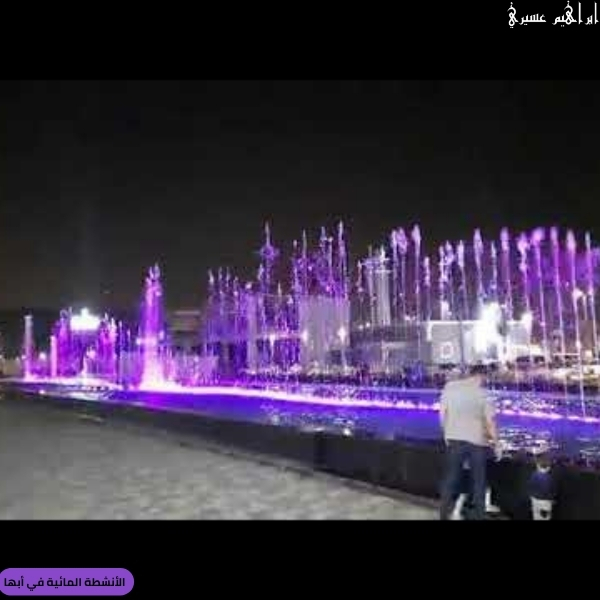 الأنشطة المائية في أبها