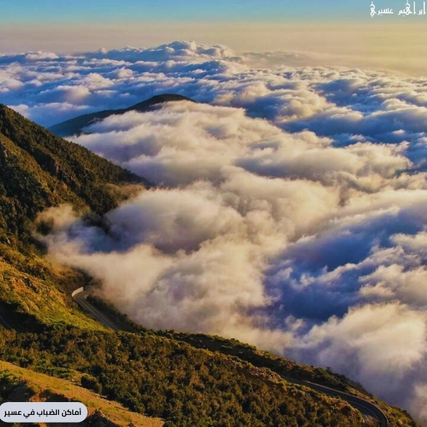 أماكن الضباب في عسير